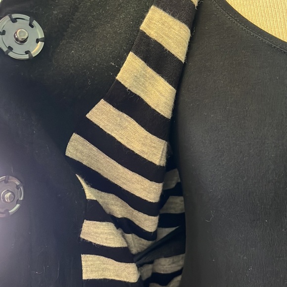 Free People 'Olmstead' Wool Belted Cape Coat, Black, Small - Picture 15 of 16